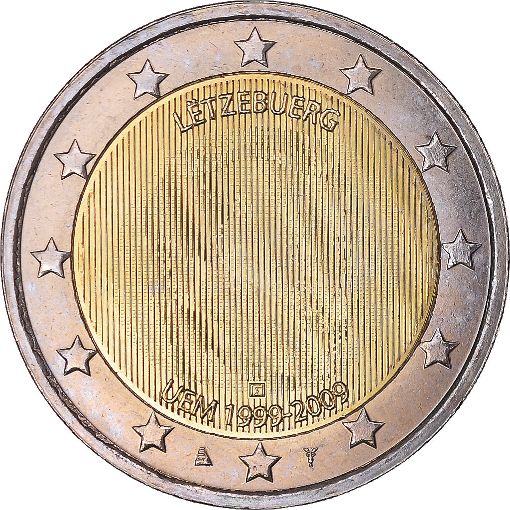 Lussemburgo, 2 Euro, EMU, 2009, SPL+, Bi-metallico, KM:107