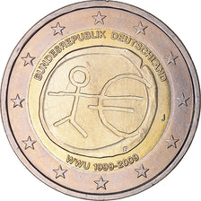 GERMANY - FEDERAL REPUBLIC, 2 Euro, EMU, 2009, Hambourg, MS(63), Bi-Metallic