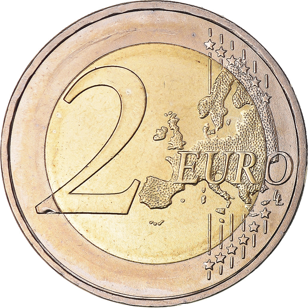GERMANY - FEDERAL REPUBLIC, 2 Euro, EMU, 2009, Hambourg, MS(63), Bi-Metallic