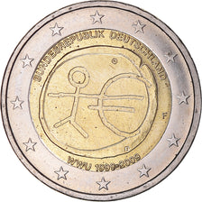 Germany, 2 Euro, EMU, 2009, Stuttgart, MS(60-62), Bi-Metallic, KM:277
