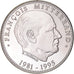 Francia, medalla, François Mitterrand, Président de la République, FDC, Cobre