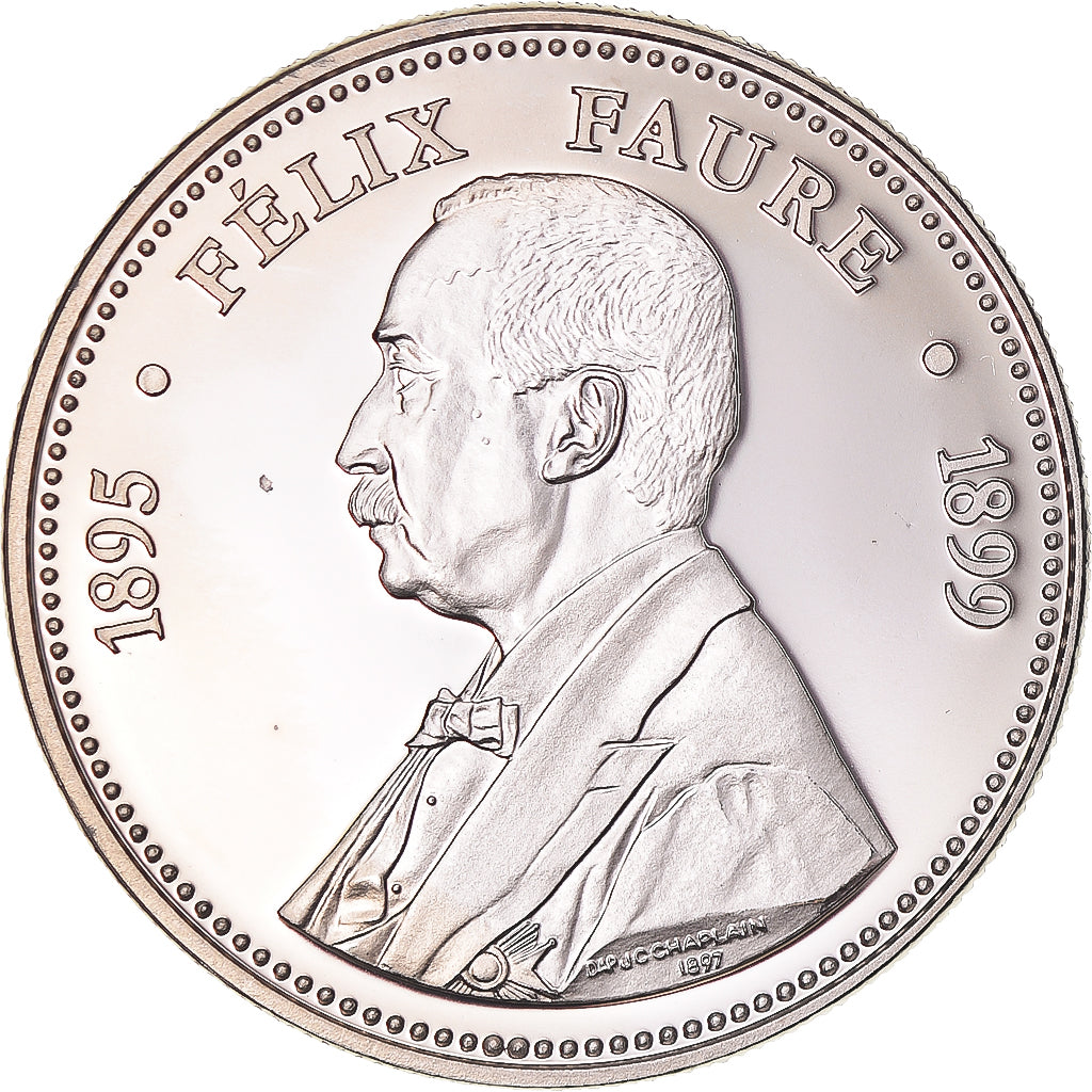 França, medalha, Les Présidents de la République, Félix Faure, Políticas