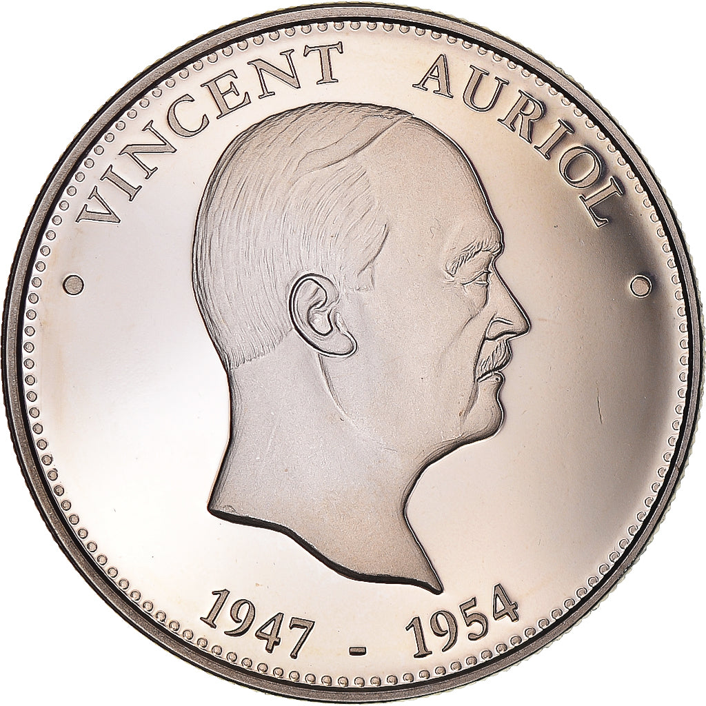 Frankreich, Medaille, Les Présidents de la République, Vincent Auriol, STGL