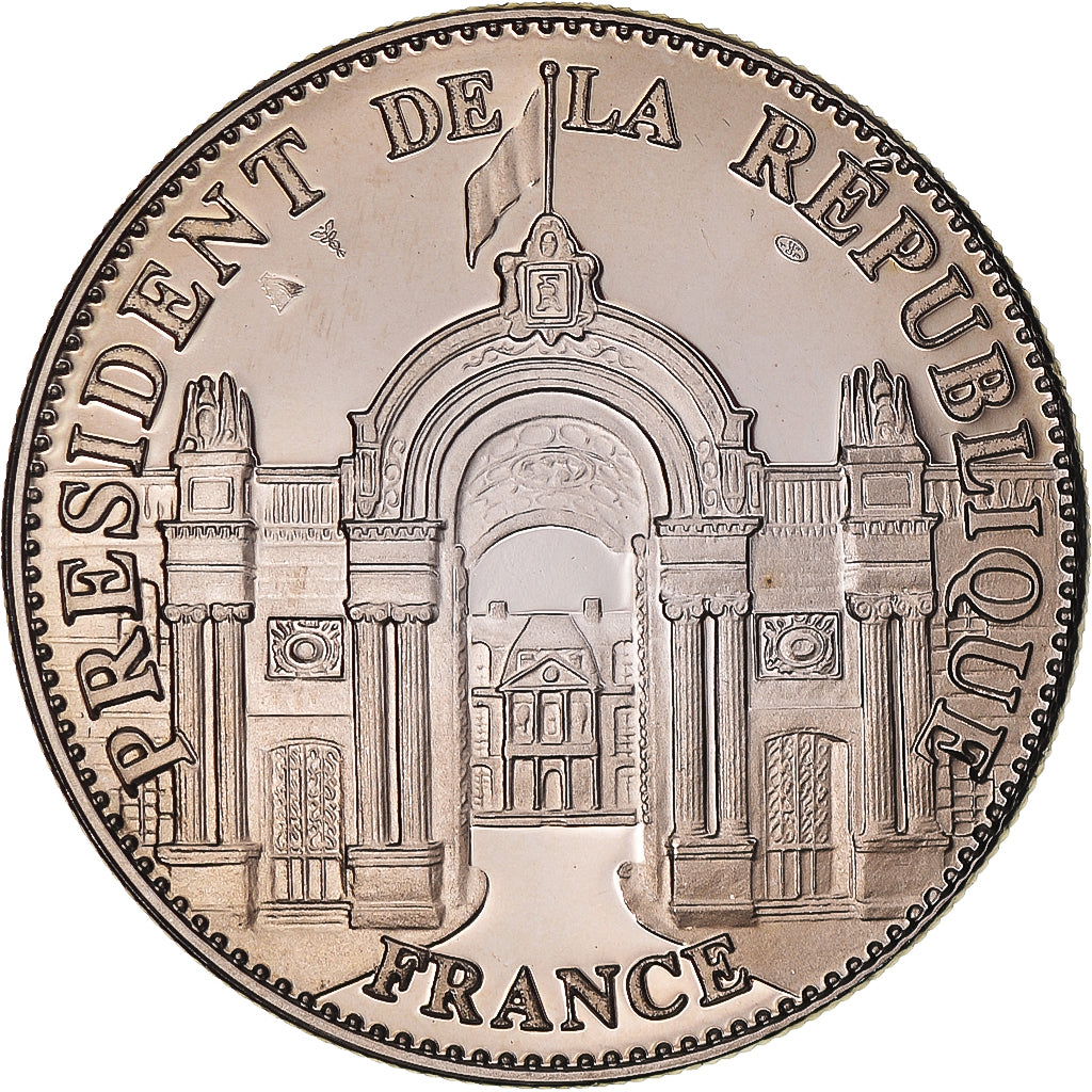 Francja, medal, Les Présidents de la République, Charles De Gaulle, Polityka
