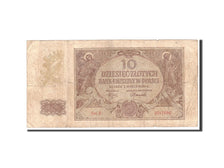 Banconote, Polonia, 10 Zlotych, 1940, KM:94, 1940-03-01, B
