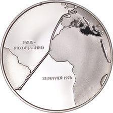 Francia, medalla, Premier Vol Supersonique, Commercial, Paris-Rio, Aviation