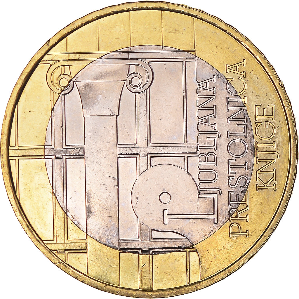 Slovénie, 3 Euro, 2010, SUP, Bimétallique, KM:95