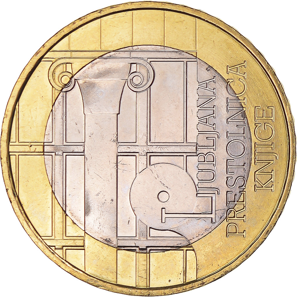Slovénie, 3 Euro, 2010, SUP, Bimétallique, KM:95