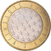 Eslovénia, 3 Euro, Présidence de l'UE, 2008, AU(55-58), Bimetálico, KM:81