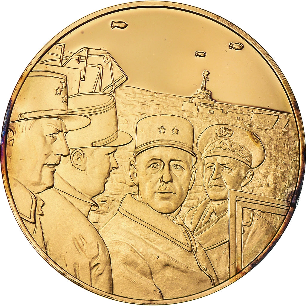 Frankreich, Medaille, Le débarquement en France, 14 Juin 1944, Politics