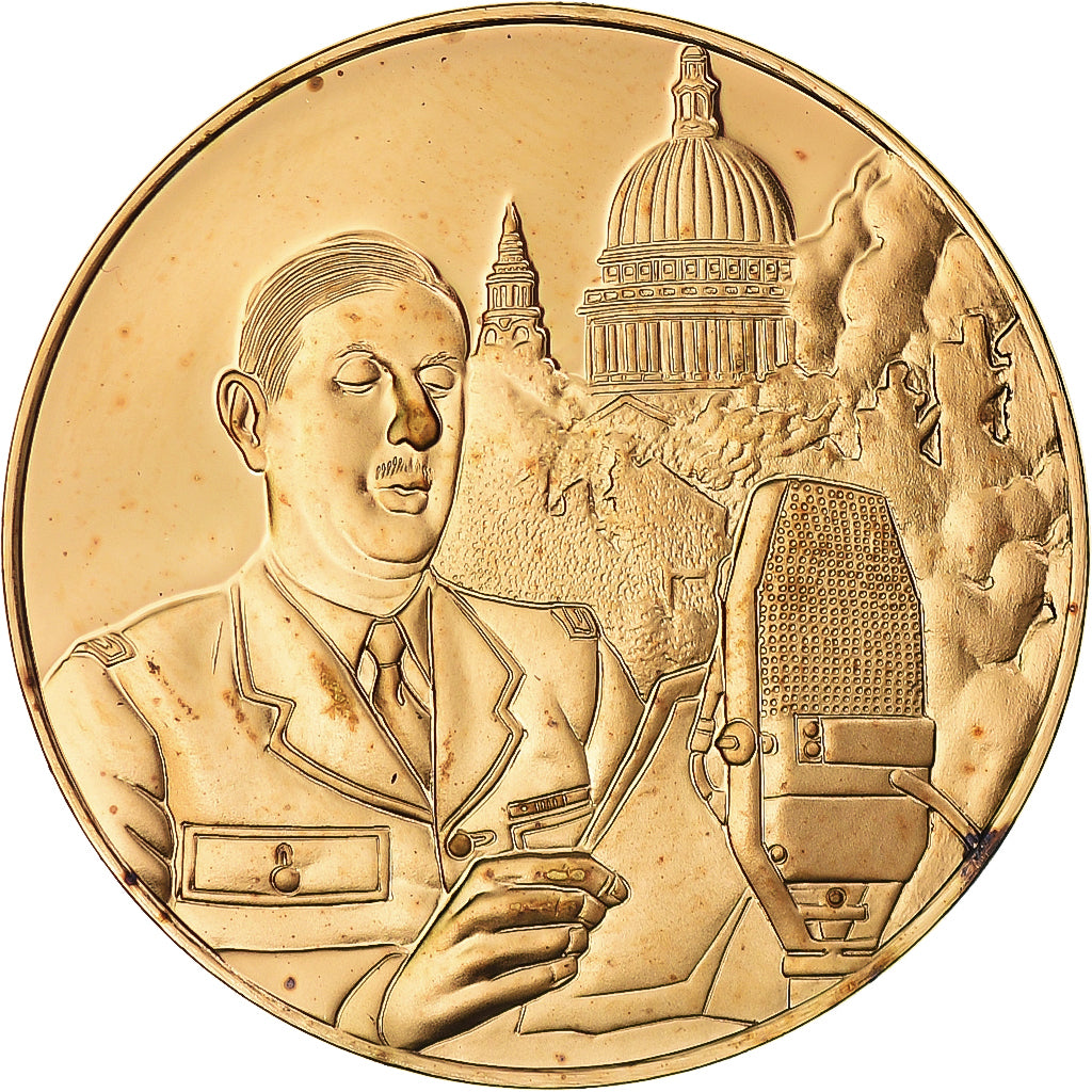 France, Médaille, L'appel, 18 juin 1940, Politics, Society, War, SPL, Vermeil