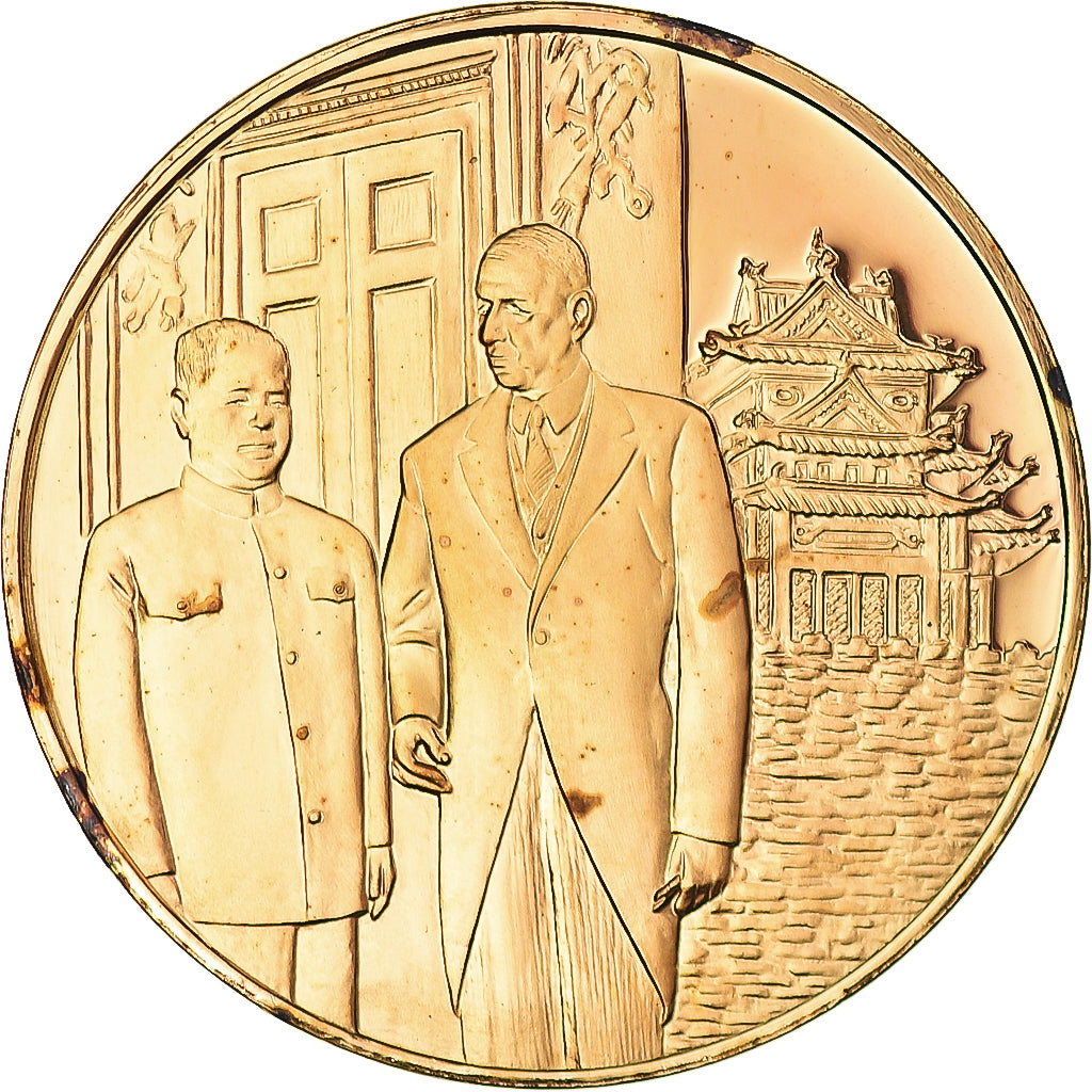 Francia, medaglia, La reconnaissance de la République Populaire de Chine - 27