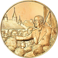 Francia, medalla, Communion avec la France, Politics, Society, War, SC, Oro