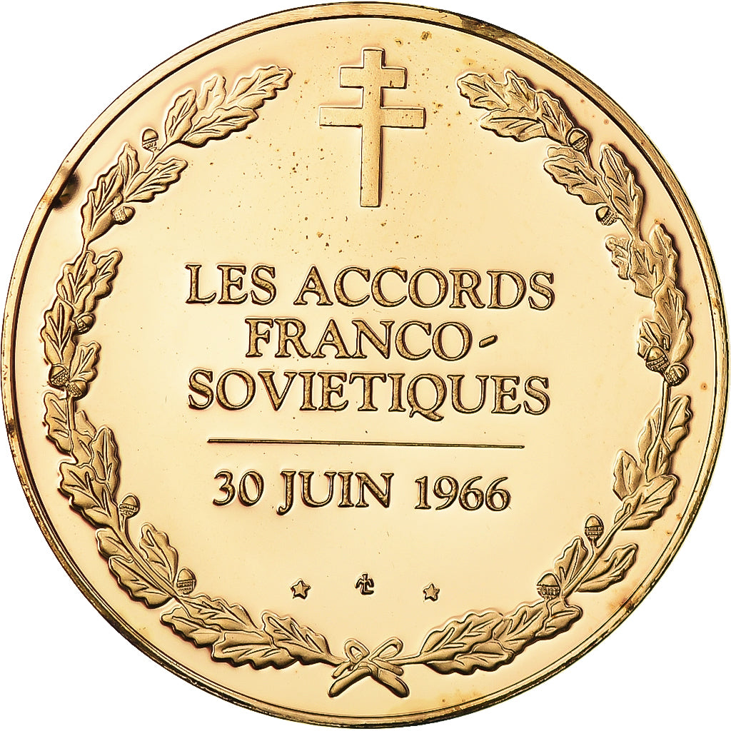 Frankreich, Medaille, Les accords franco-soviétique, Politics, Society, War