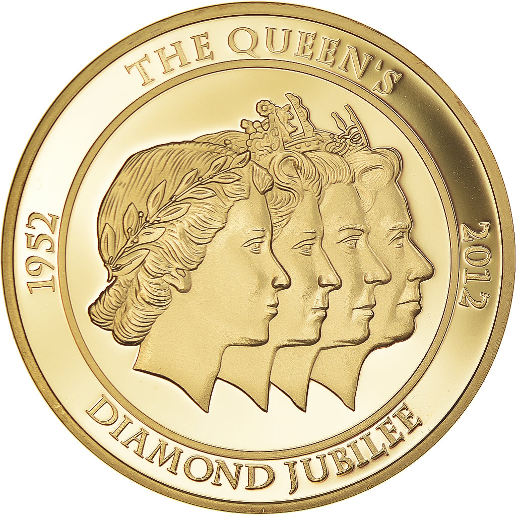 United Kingdom, Medal, Golden Wedding Anniversary, Diamond Jubilee of her