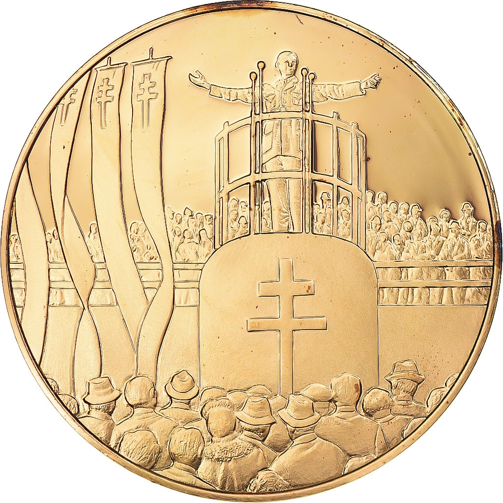 Frankreich, Medaille, Président du Rassemblement du Peuple Français, Politics