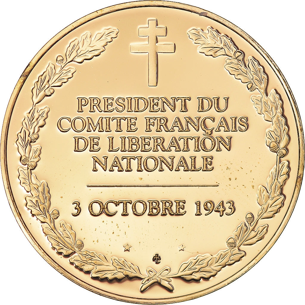 Frankreich, Medaille, Président du comité Français de Liberation Nationale, 3