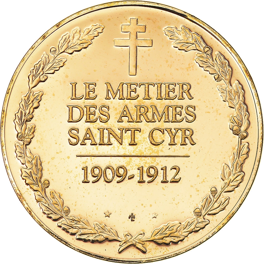 Francia, medalla, Le métier des armes, Saint-Cyr 1909-1912, Politics, Society