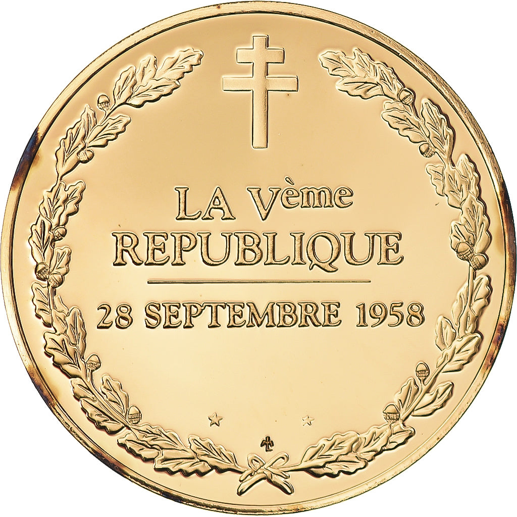 France, Médaille, La Vème République, Politics, Society, War, SPL, Vermeil