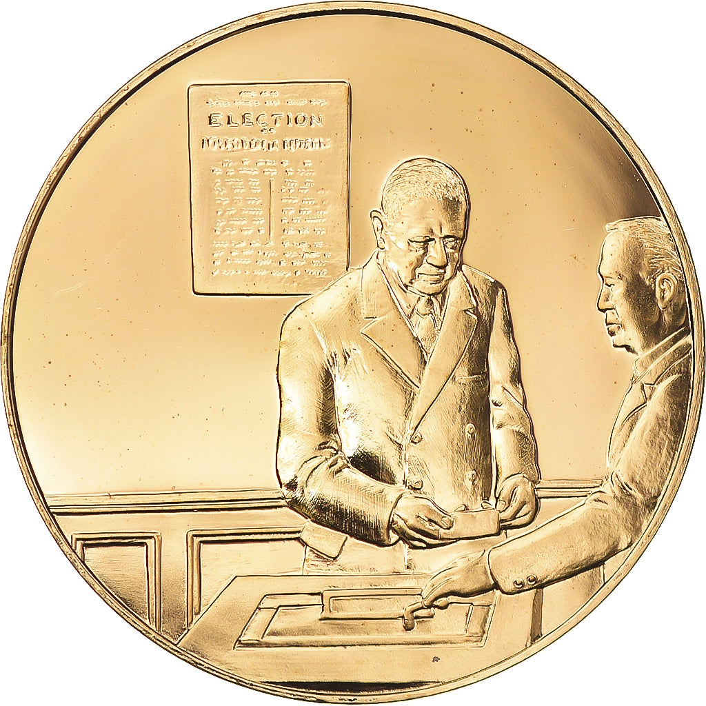 Francja, medal, Charles de Gaulle, Président au Suffrage Universel, Polityka