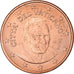 VATICAN CITY, Euro Cent, 2009, Rome, MS(60-62), Copper Plated Steel, KM:375