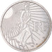 France, 15 Euro, 2008, AU(55-58), Silver, Gadoury:2, KM:1535