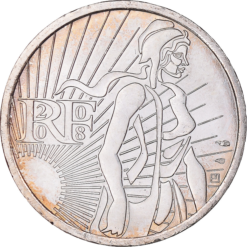 France, 5 Euro, 2008, TTB, Argent, Gadoury:EU287, KM:1534