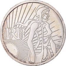 Francia, 5 Euro, 2008, MBC+, Plata, Gadoury:EU287, KM:1534