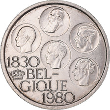 Moneda, Bélgica, 500 Francs, 500 Frank, 1980, Brussels, EBC+, Plata, KM:162a