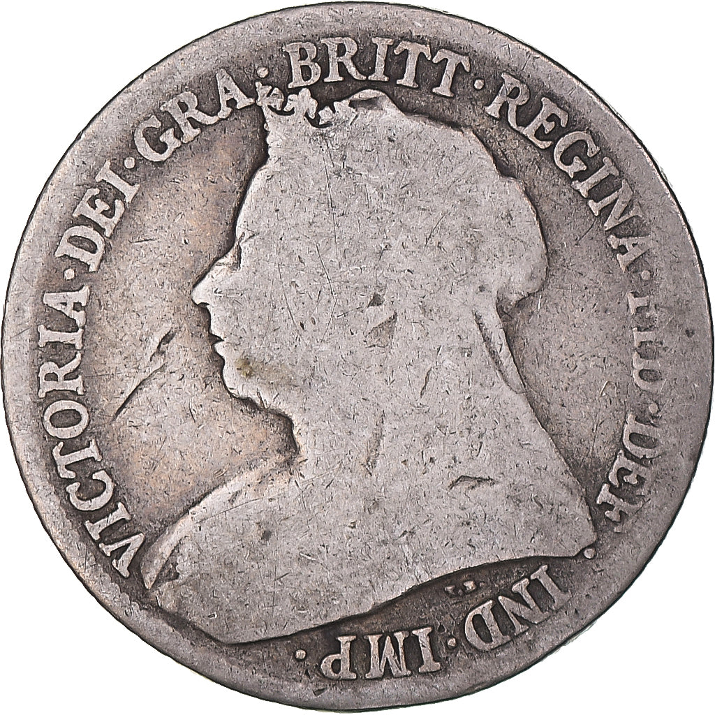 Coin, Great Britain, Victoria, Shilling, 1899, VF(20-25), Silver, KM:780