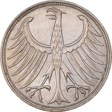 Coin, GERMANY - FEDERAL REPUBLIC, 5 Mark, 1967, Hambourg, AU(50-53), Silver