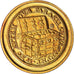 France, Medal, 10 ans de l'Euro, 2009, MS(65-70), Gold