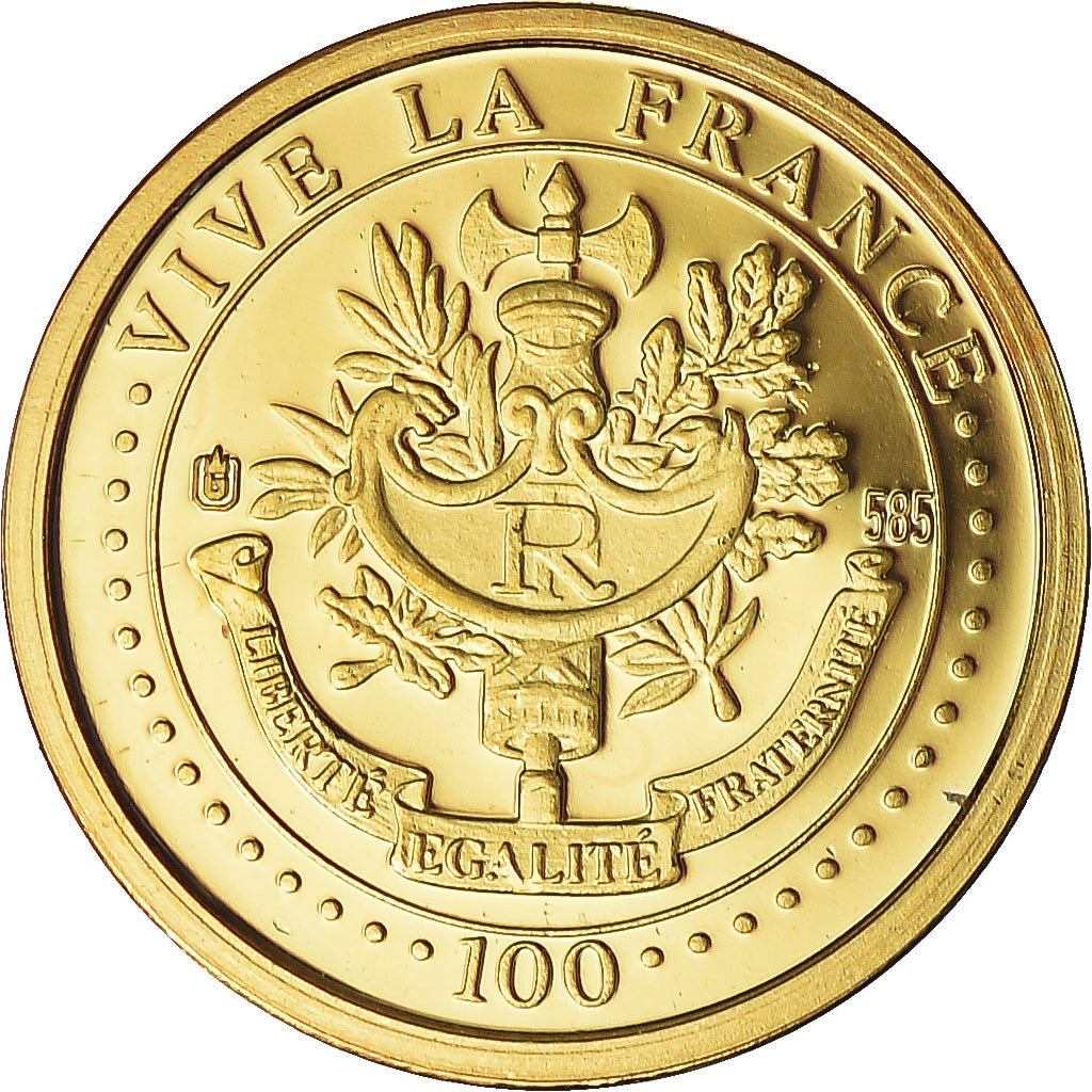 France, Medal, Napoléon Ier, History, MS(65-70), Gold