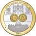 Vaticano, medalha, Jean-Paul II, Crenças e religiões, 2001, MS(65-70), Prata