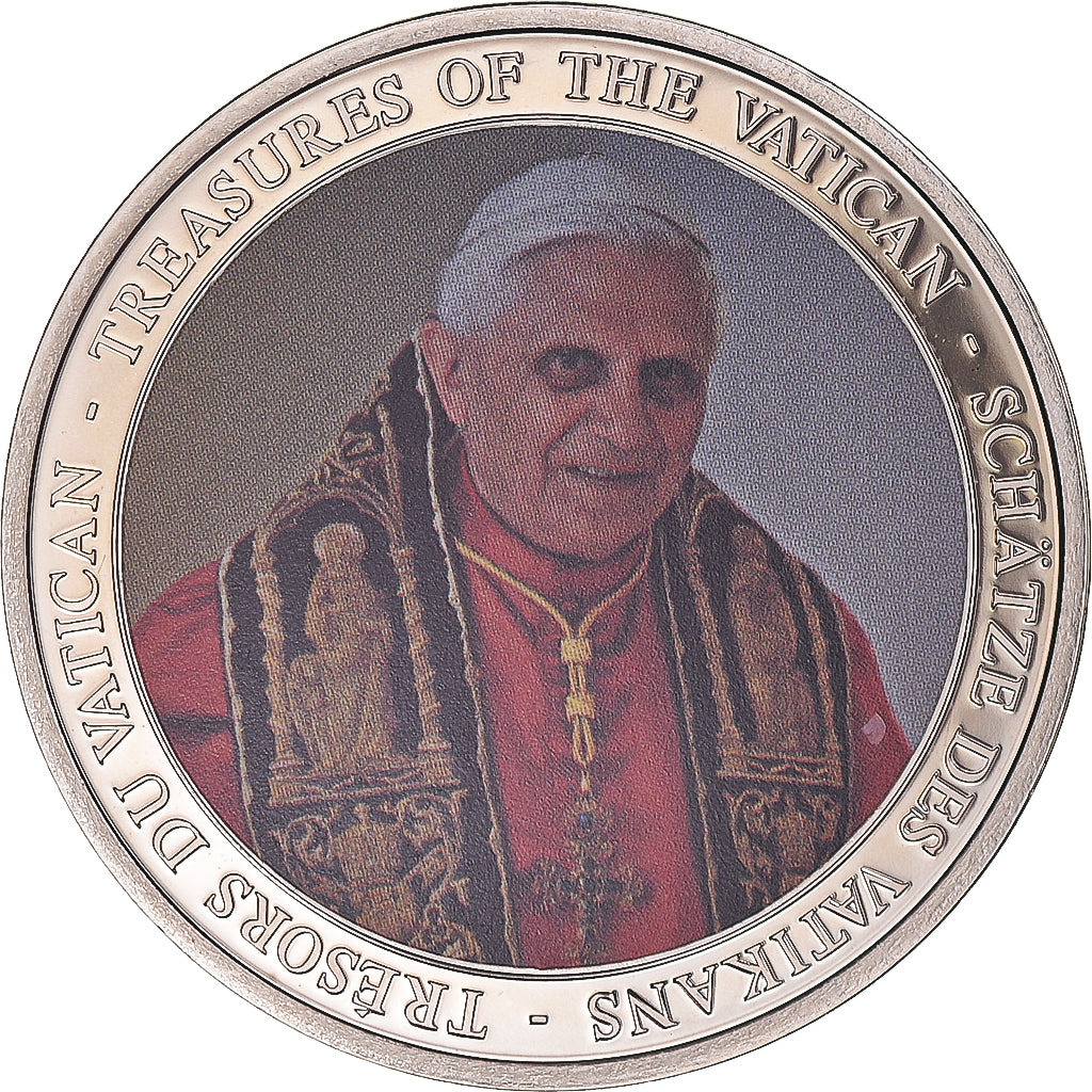 Vatican, Medal, Trésors du Vatican, Religions & beliefs, MS(65-70), Cupronickel