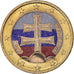 Slovakia, Euro, 2009, Kremnica, Colourized, MS(63), Bi-Metallic, KM:101