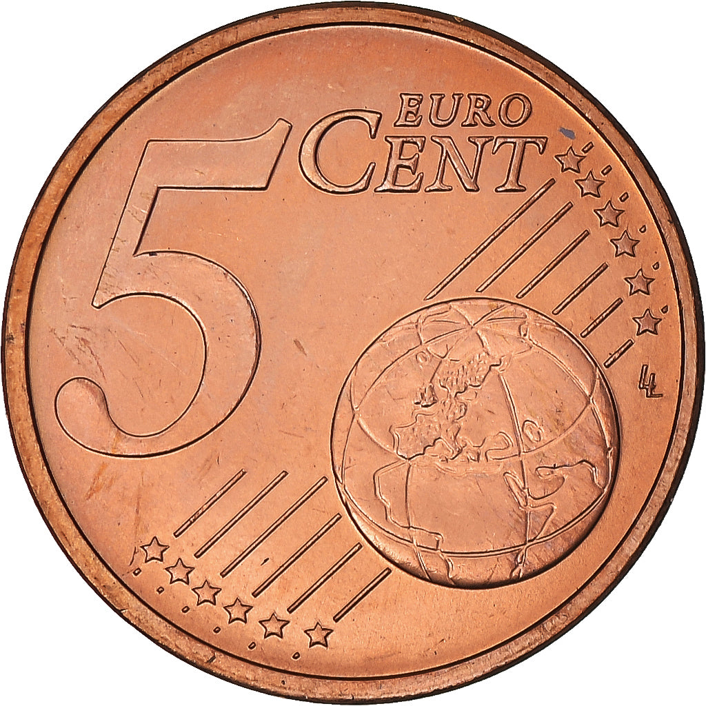 Slovakia, 5 Euro Cent, 2009, Kremnica, Colourized, MS(63), Copper Plated Steel