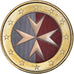 Malta, Euro, 2008, Paris, Colourized, MS(63), Bi-Metallic, KM:131