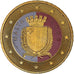 Malta, 50 Euro Cent, 2008, Paris, Colourized, MS(60-62), Latão, KM:130