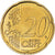 Malta, 20 Euro Cent, 2008, Paris, Colourized, MS(63), Latão, KM:129