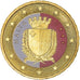 Malta, 10 Euro Cent, 2008, Paris, Colourized, MS(64), Mosiądz, KM:128