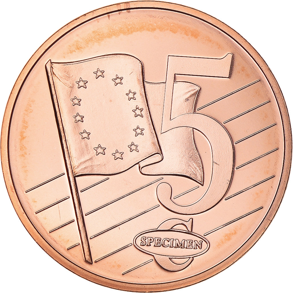 Vatican, 5 Euro Cent, 2011, unofficial private coin, MS(64), Copper Plated Steel
