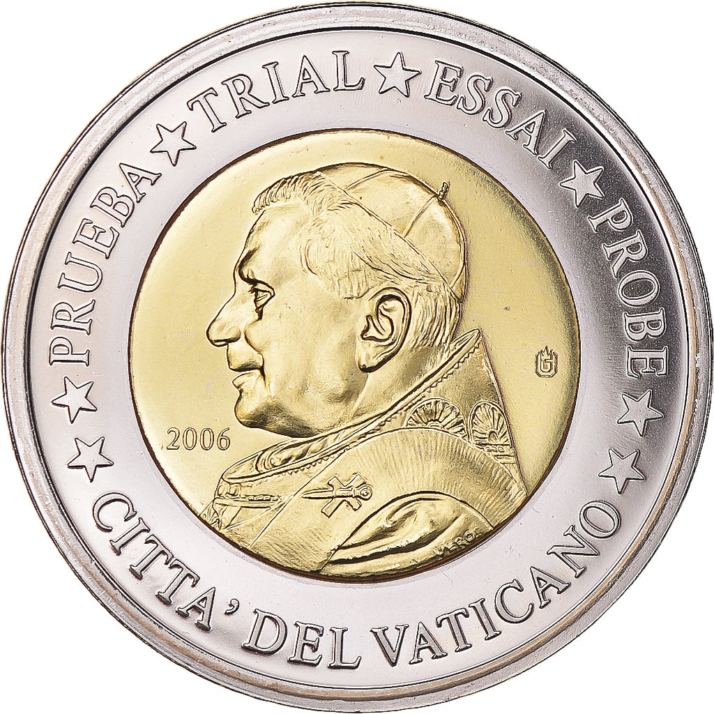 Vatican, 2 Euro, 2006, unofficial private coin, FDC, Bimétallique