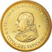 Vatican, 50 Euro Cent, 2006, unofficial private coin, MS(64), Brass