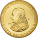 Vatican, 20 Euro Cent, 2006, unofficial private coin, MS(64), Brass