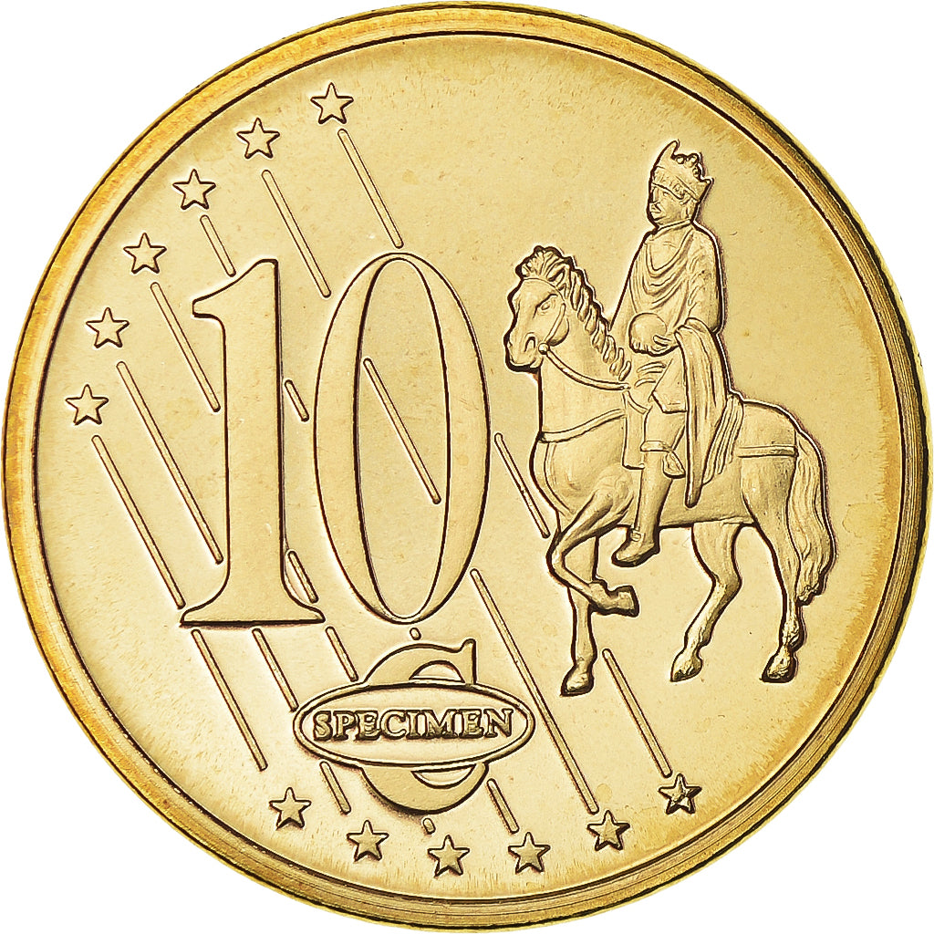 Vatican, 10 Euro Cent, 2006, unofficial private coin, MS(65-70), Bi-Metallic