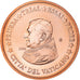 Watykan, 2 Euro Cent, 2006, unofficial private coin, MS(64), Miedź platerowana