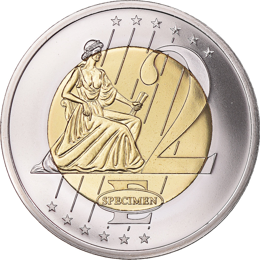 Vatikan, 2 Euro, 2008, unofficial private coin, STGL, Bi-Metallic