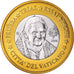 Vatican, Euro, 2008, unofficial private coin, MS(64), Bi-Metallic