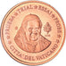 Vatican, Euro Cent, 2008, unofficial private coin, MS(64), Copper Plated Steel